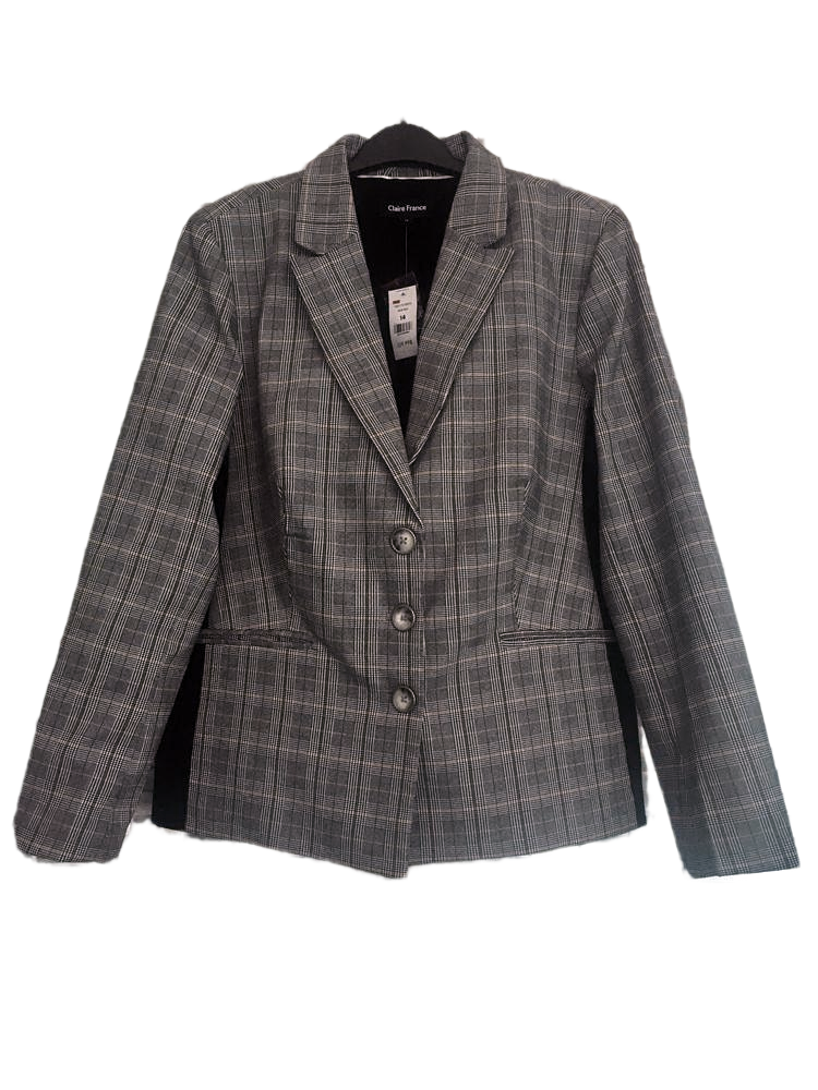 ladies' blazer plaid.png
